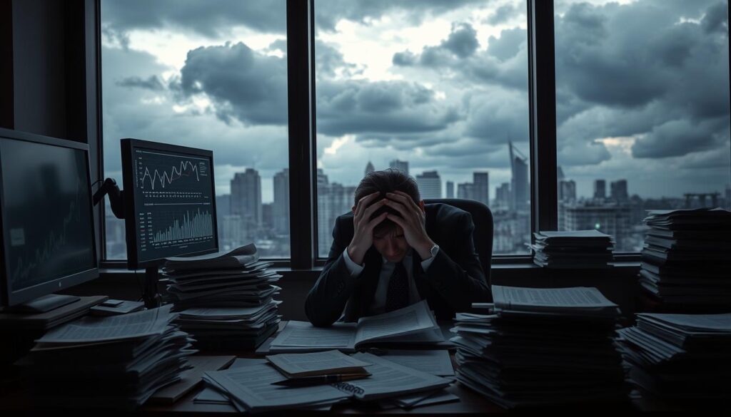 gestão financeira em crise