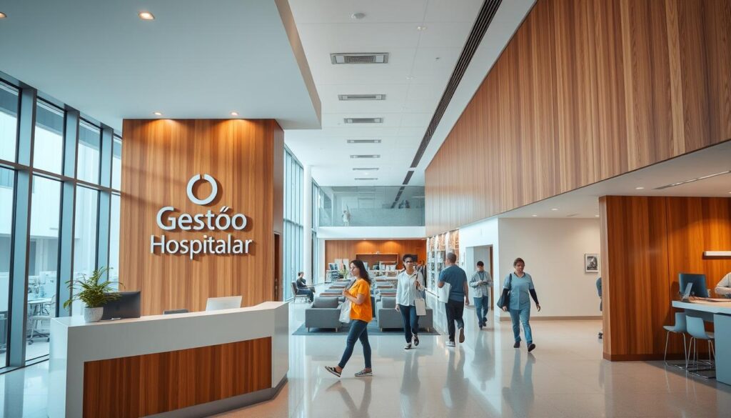 gestão hospitalar atua em que area