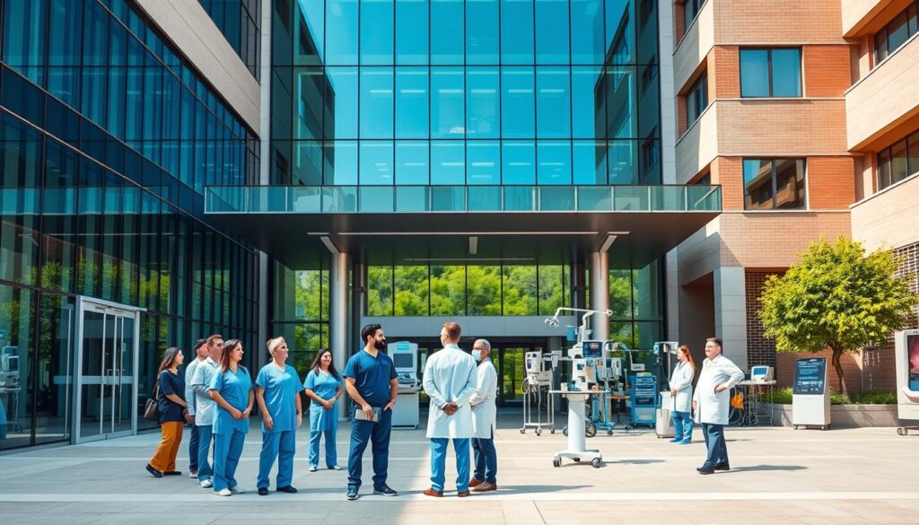 gestão hospitalar e serviços de saúde
