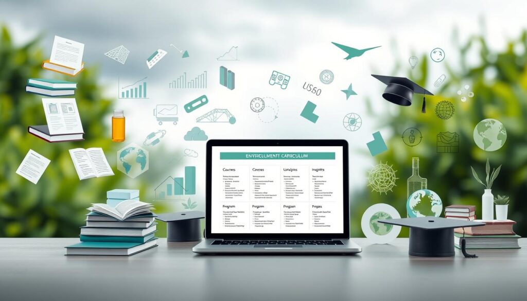 grade curricular de gestão ambiental