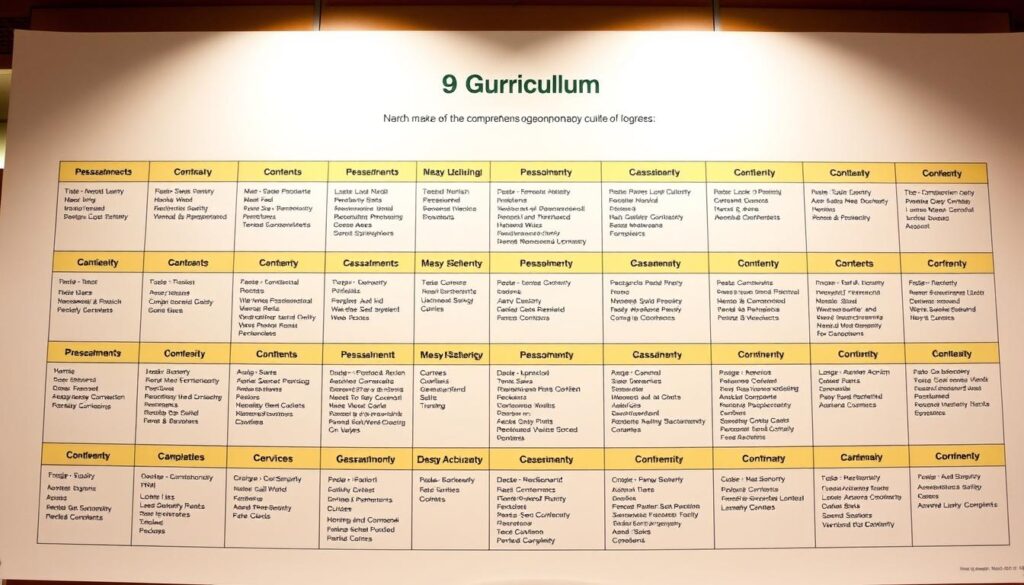 grade curricular do curso de gastronomia