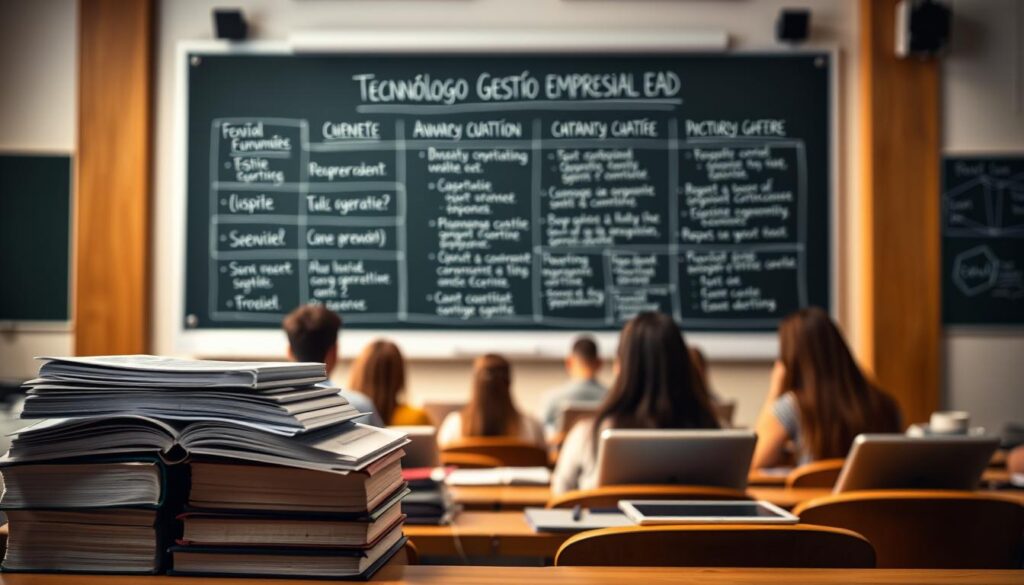 grade curricular gestão empresarial ead