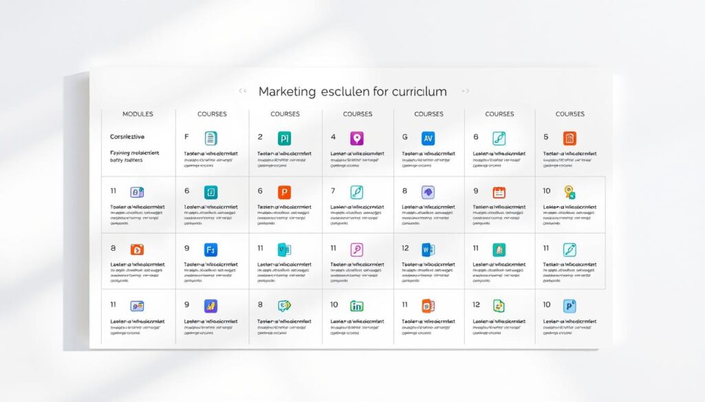 grade curricular marketing