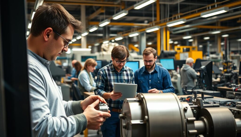 habilidades produção industrial