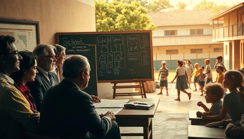 história da gestão escolar
