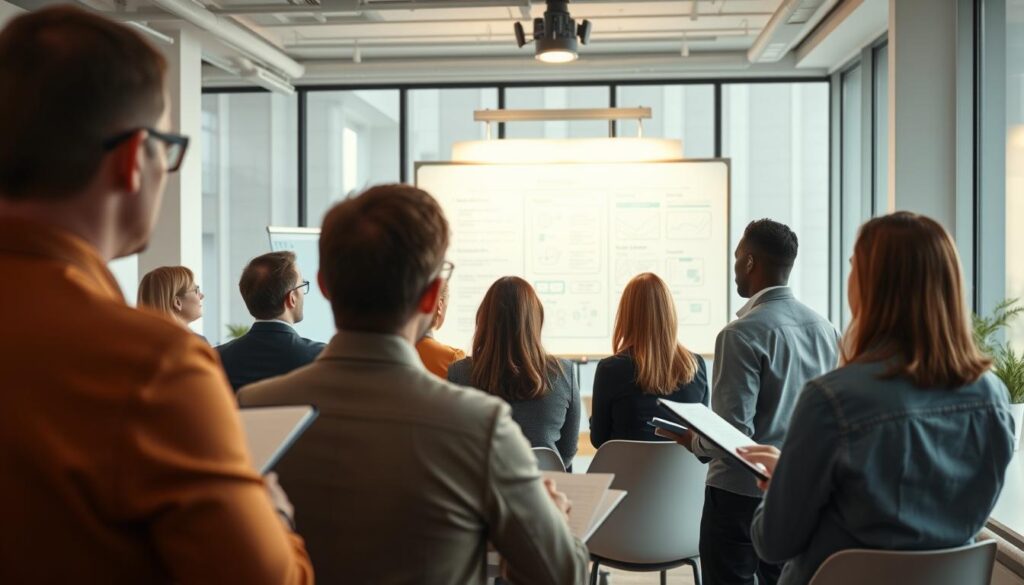 implementação de formação para gestores