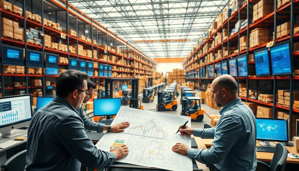 implementar logística empresarial