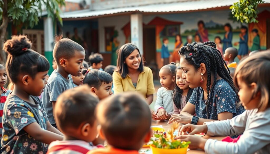 inclusão social através da educação
