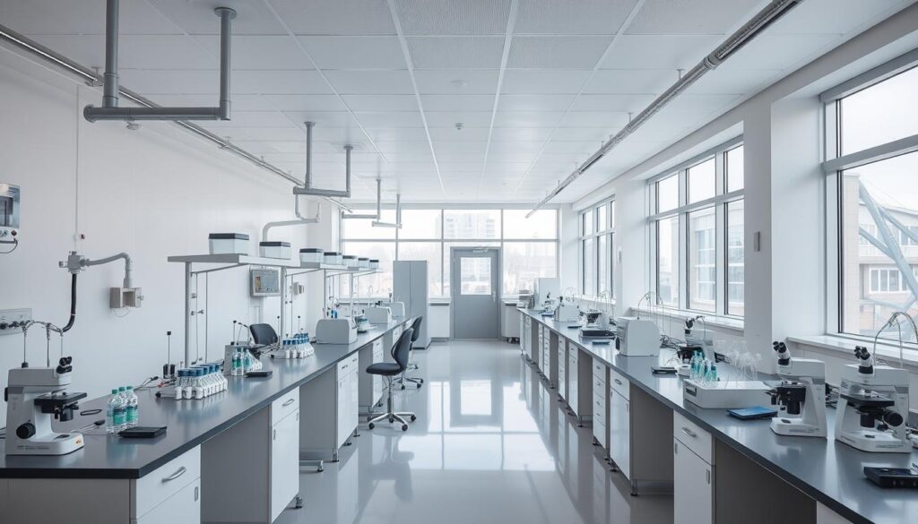 infraestrutura de laboratórios de saúde