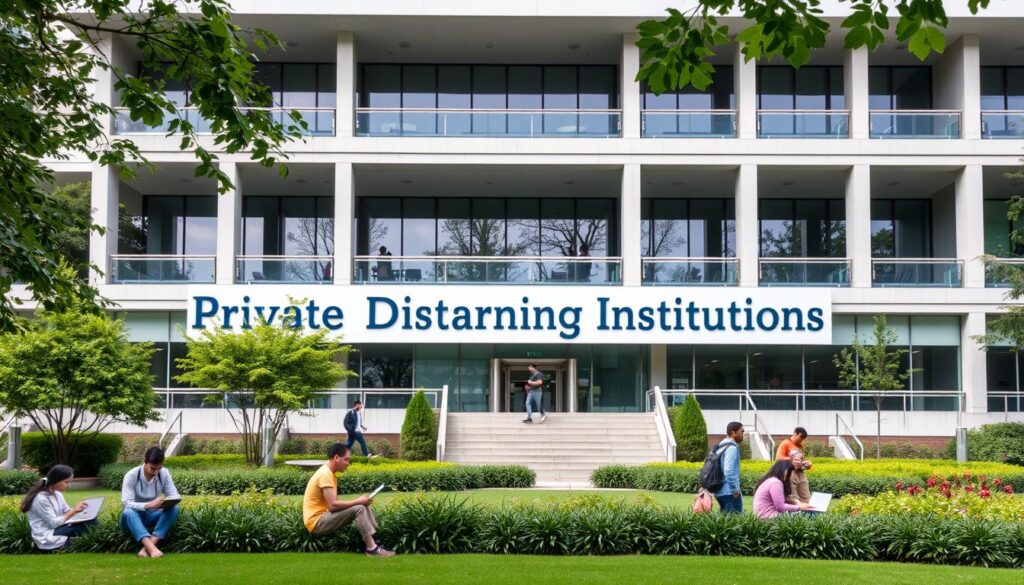 instituições privadas ensino a distância