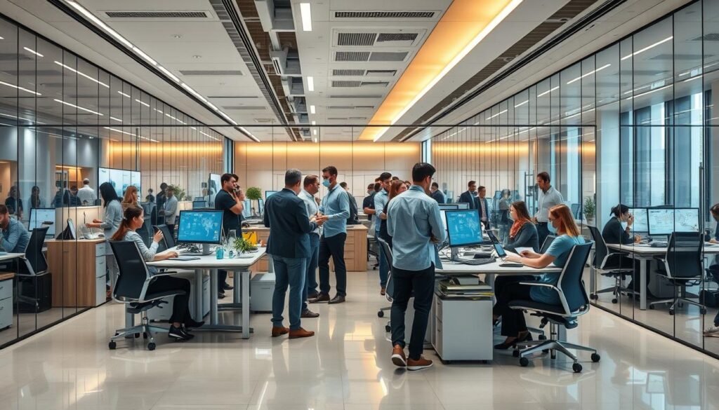 integração de departamentos empresariais