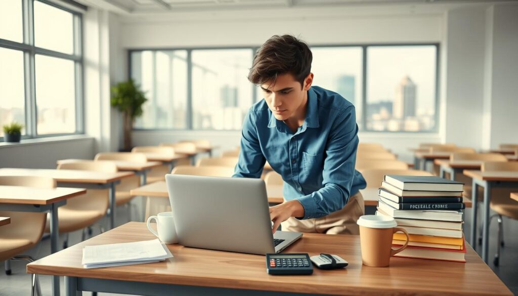 investimento em curso