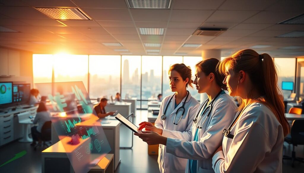 investimento em curso de saúde