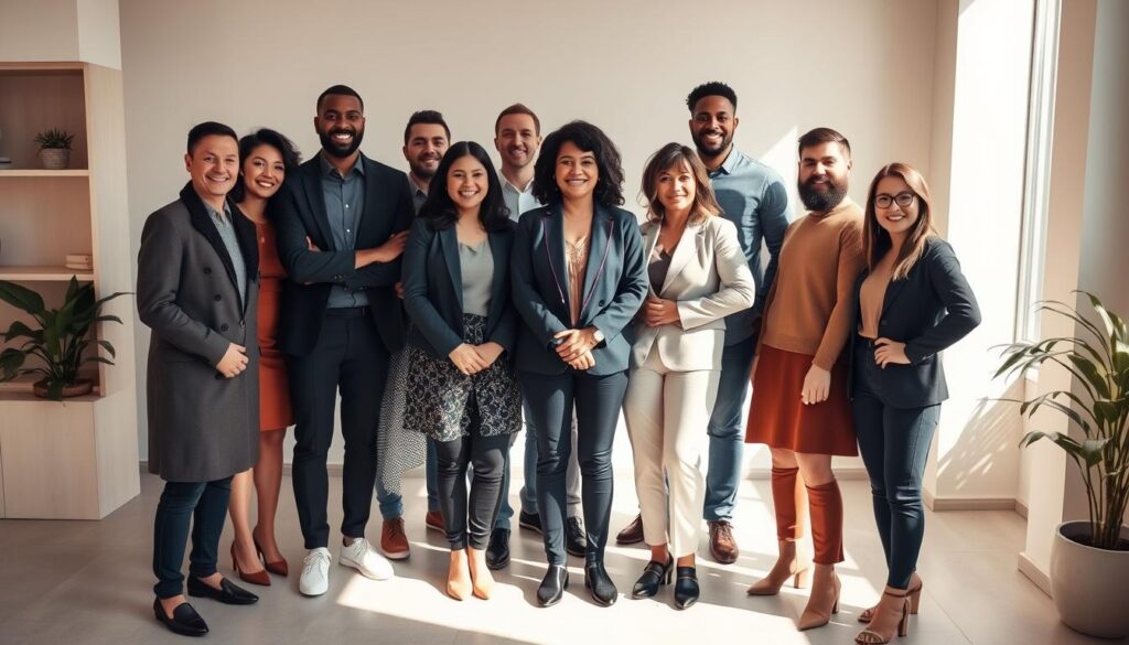 liderança e equipe
