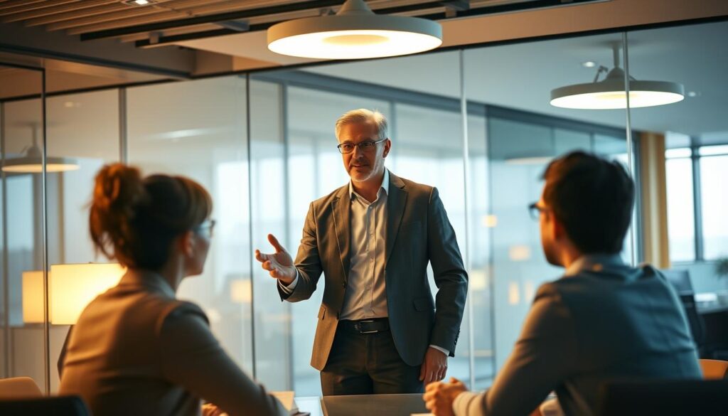 liderança empresarial