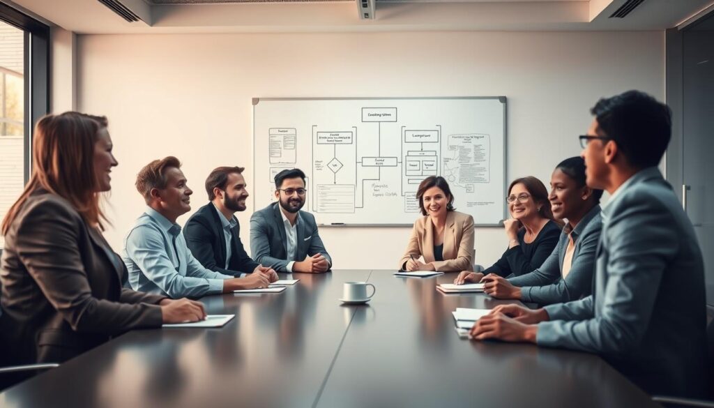 liderança na gestão organizacional