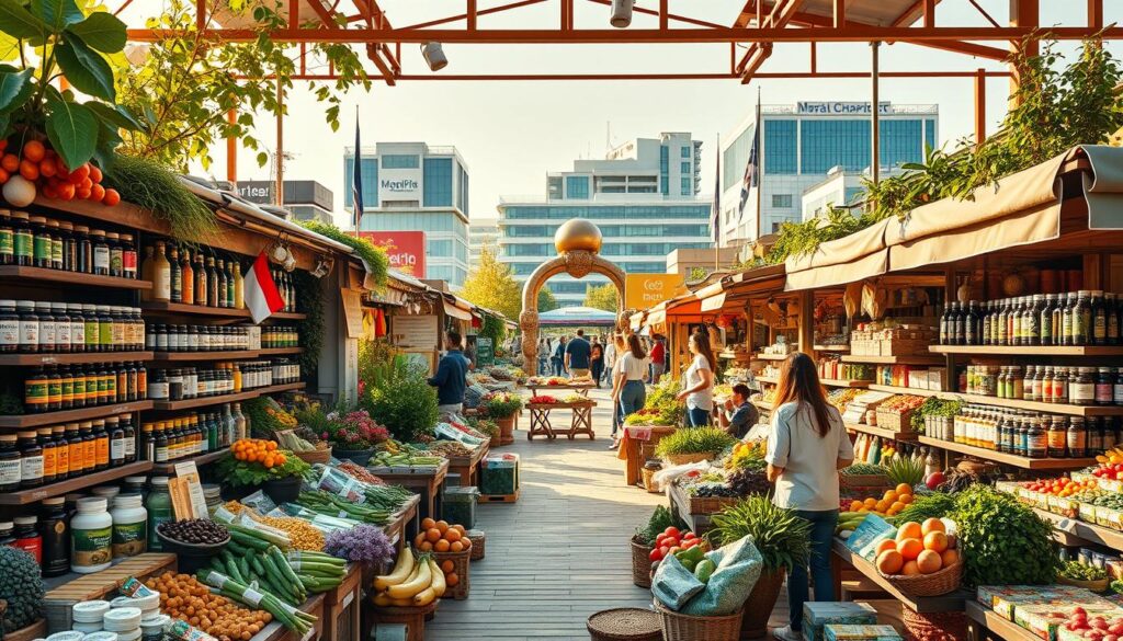 mercado de saúde em crescimento