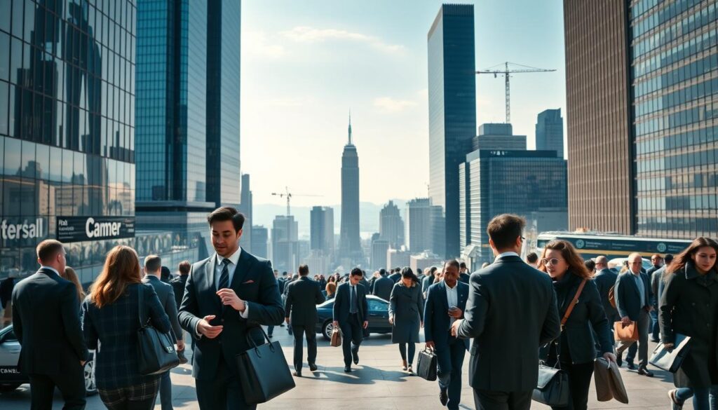mercado de trabalho em finanças
