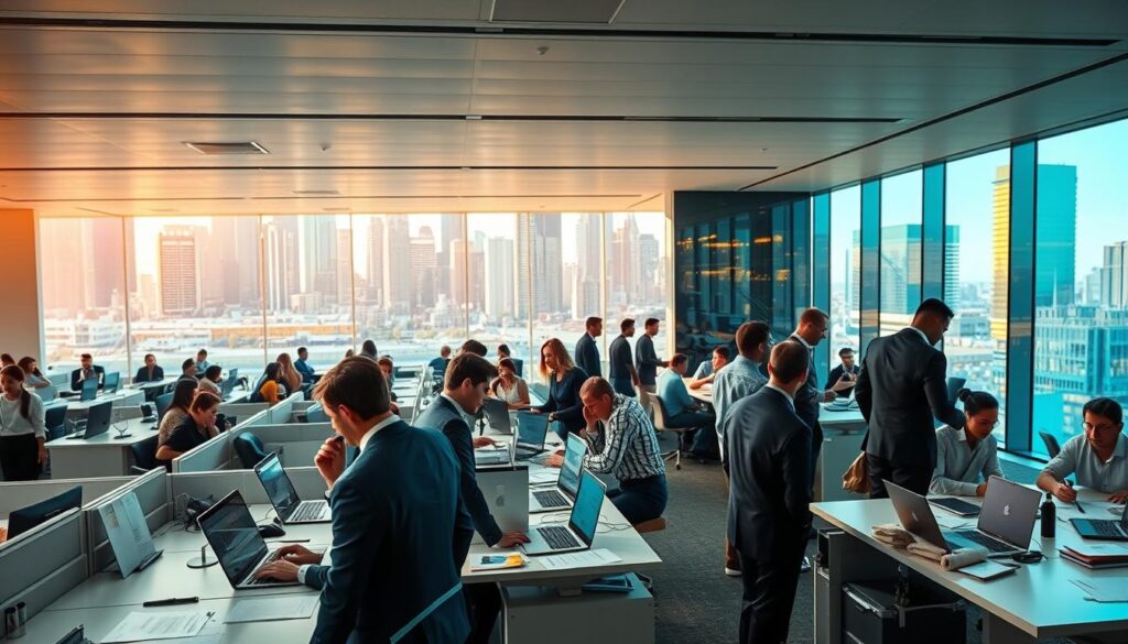 mercado de trabalho em gestão