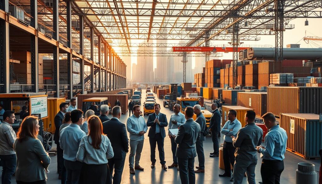 mercado de trabalho em logística
