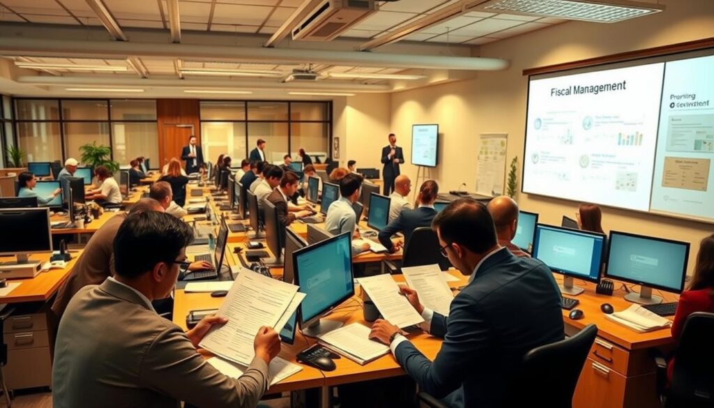 mercado de trabalho para gestão fiscal