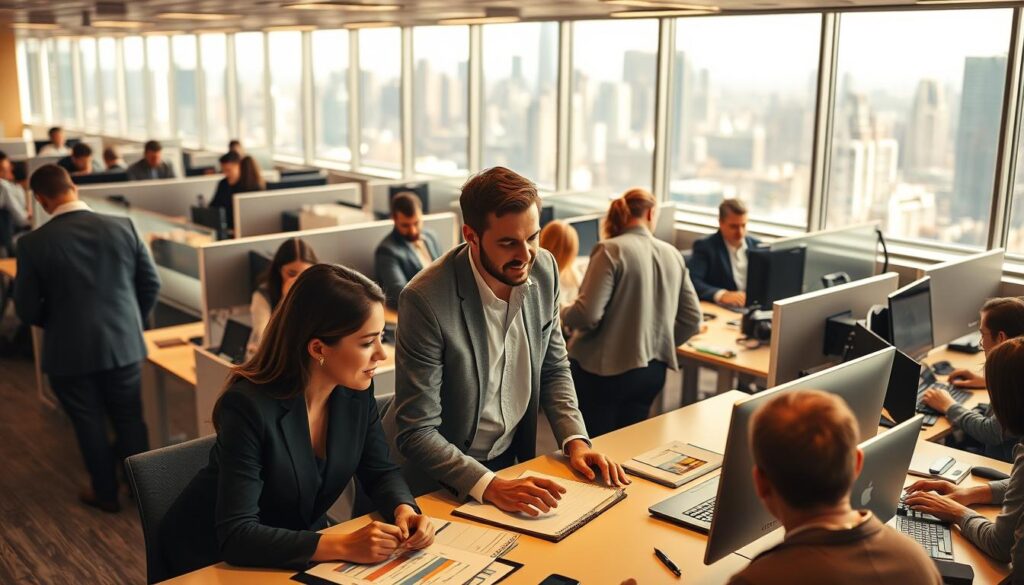 mercado trabalho administração