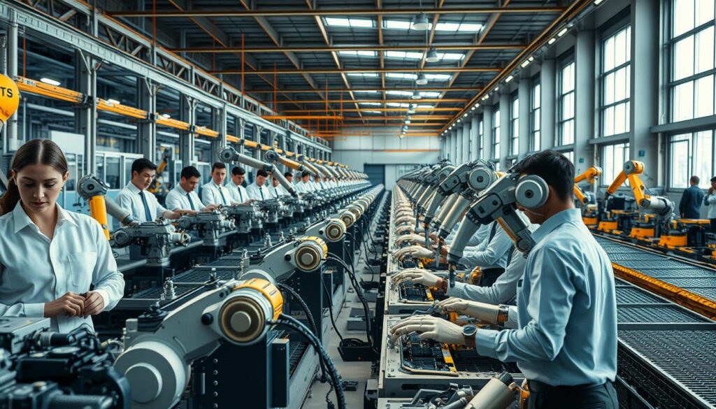 mercado trabalho automação industrial
