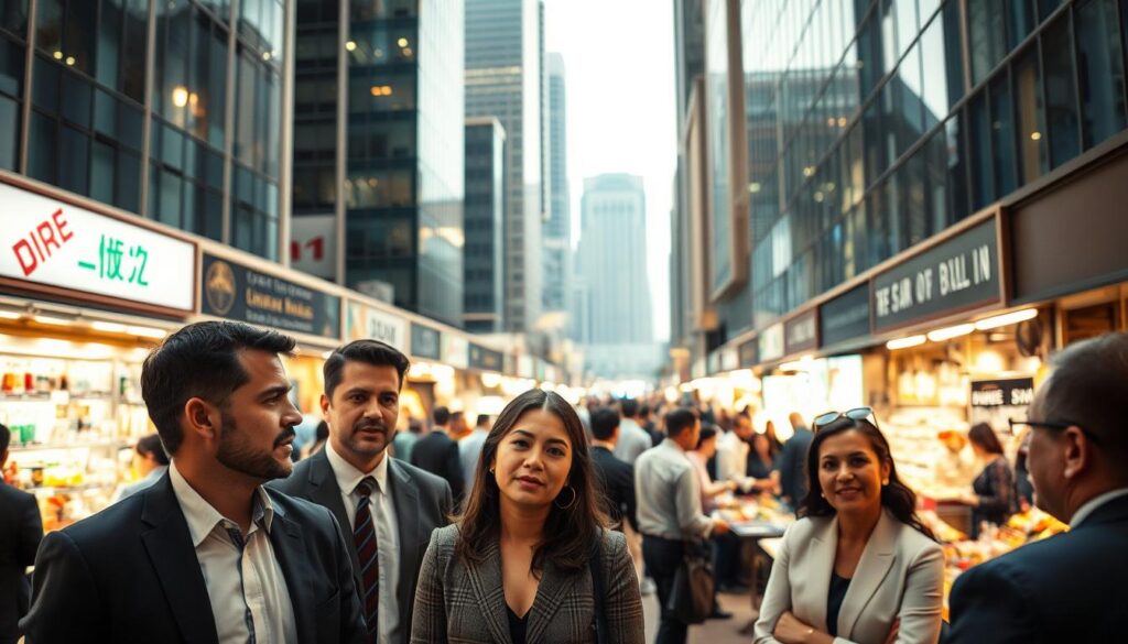 mercado trabalho gestores comerciais
