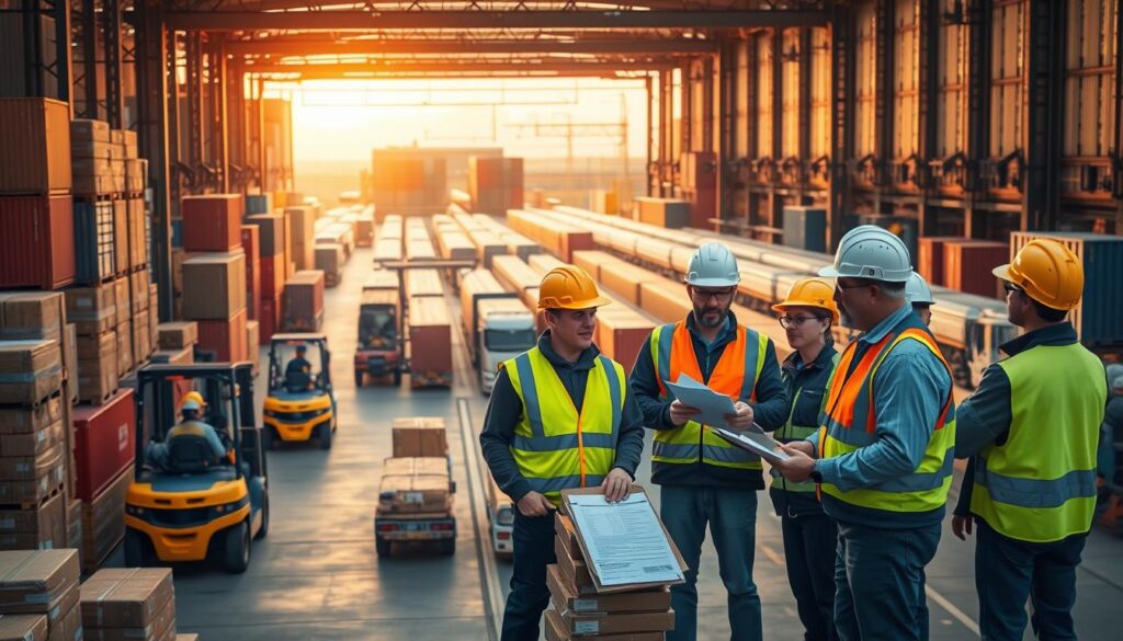mercado trabalho logística