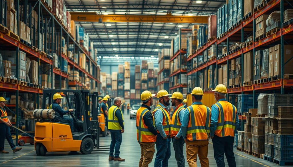 mercado trabalho logística