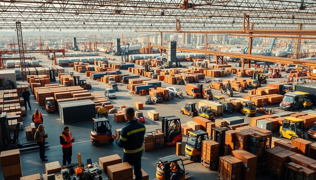 mercado trabalho para profissionais de logística
