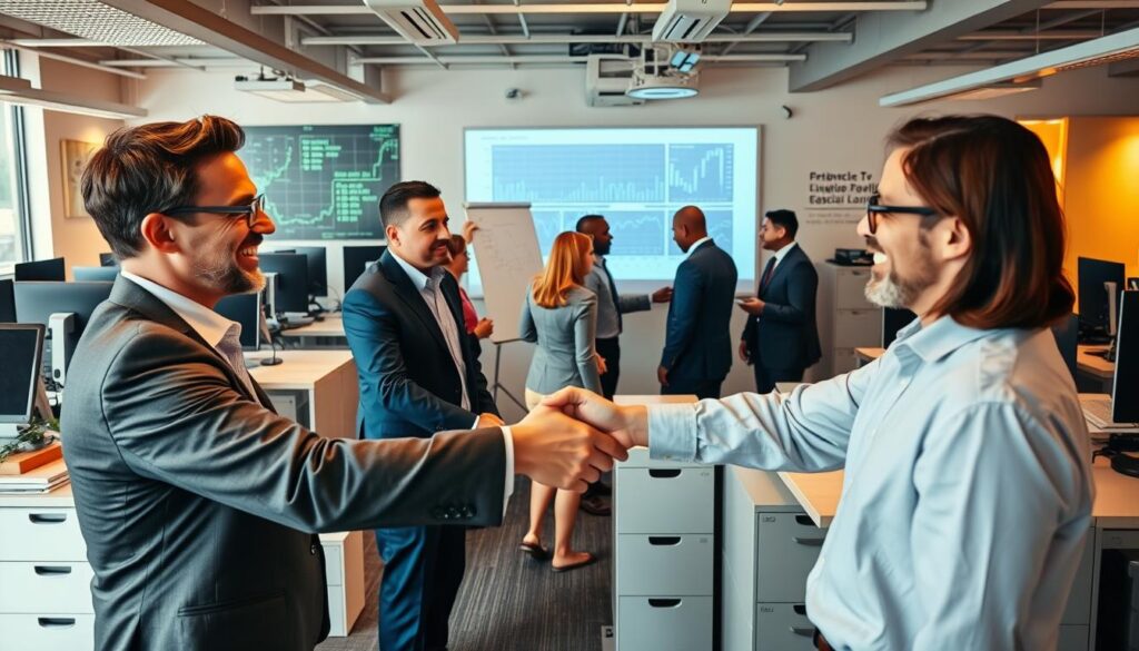 networking financeiro