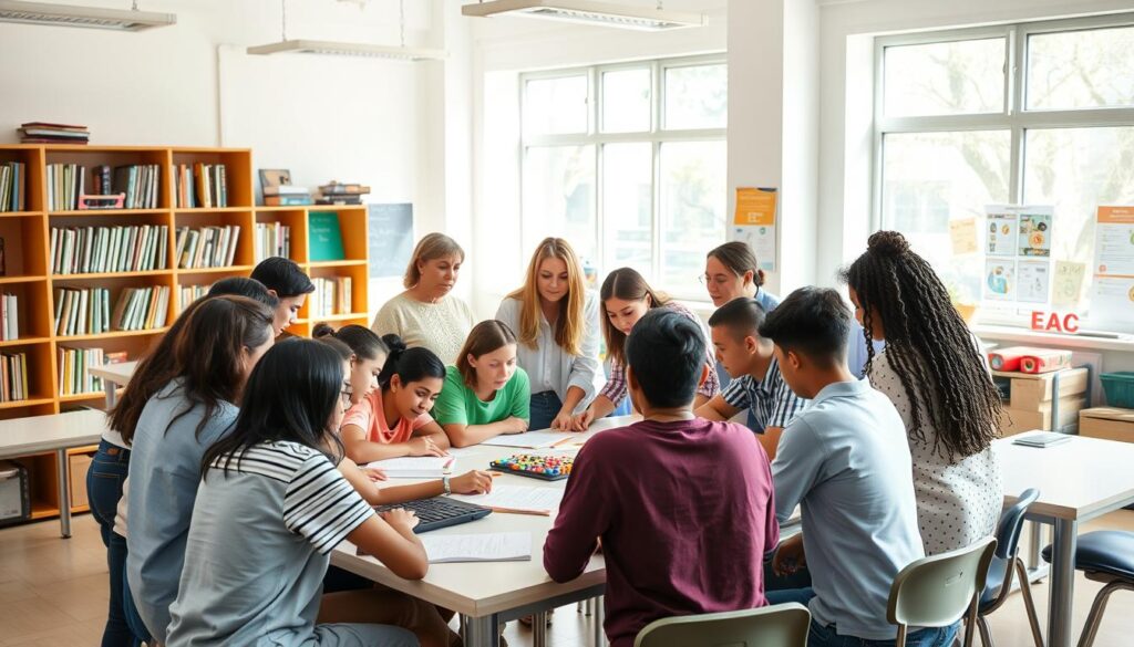 participação de professores e alunos na gestão escolar