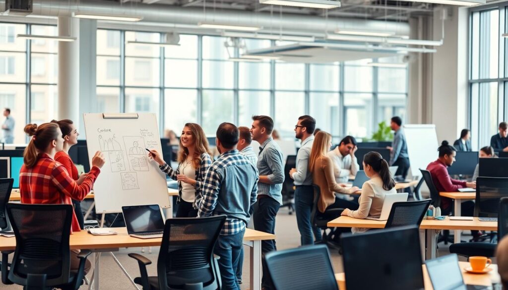participação dos colaboradores