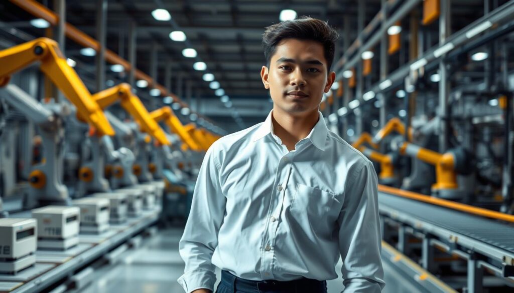 perfil aluno gestão produção industrial