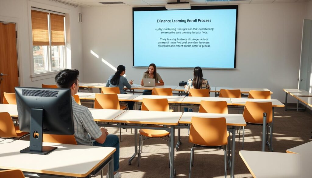 processo de ingresso em curso distância