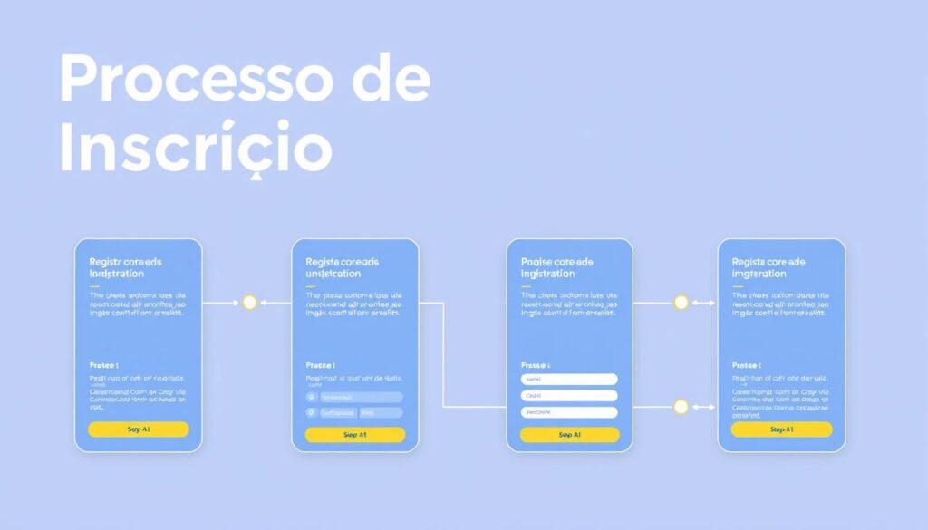 processo de inscrição
