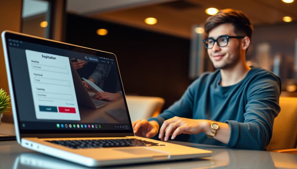 processo de matrícula curso online