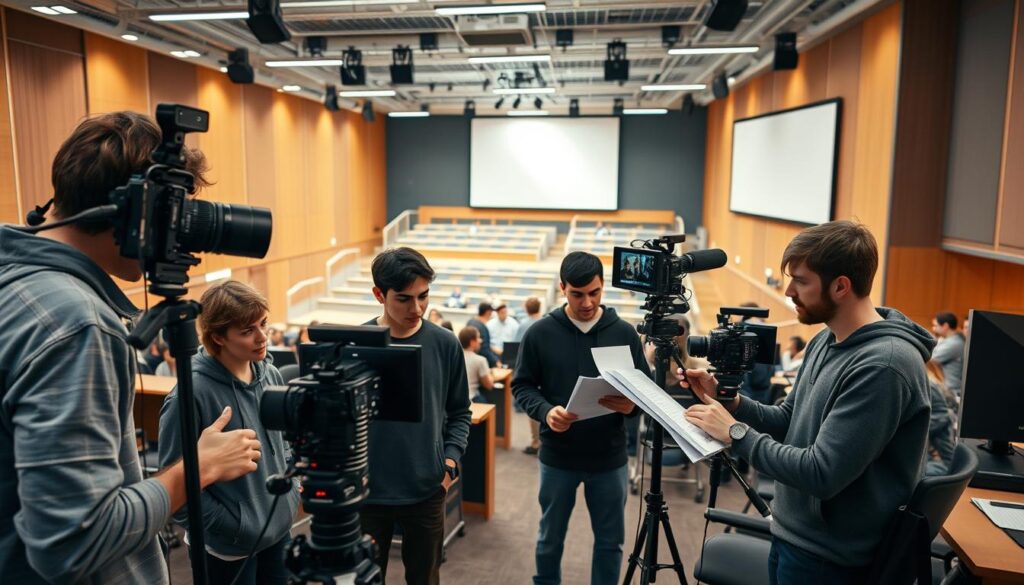 produção audiovisual faculdade