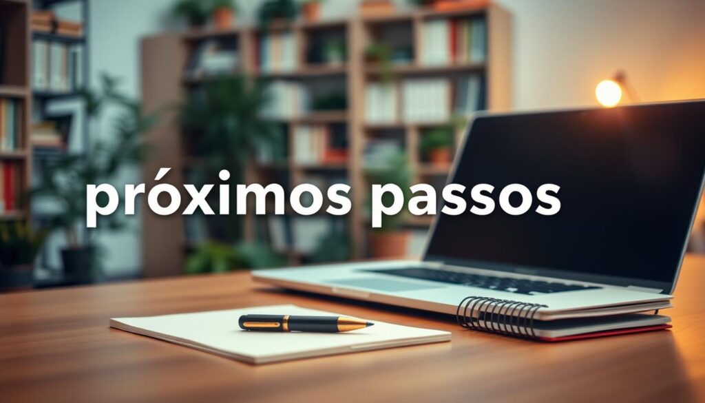 próximos passos como se inscrever
