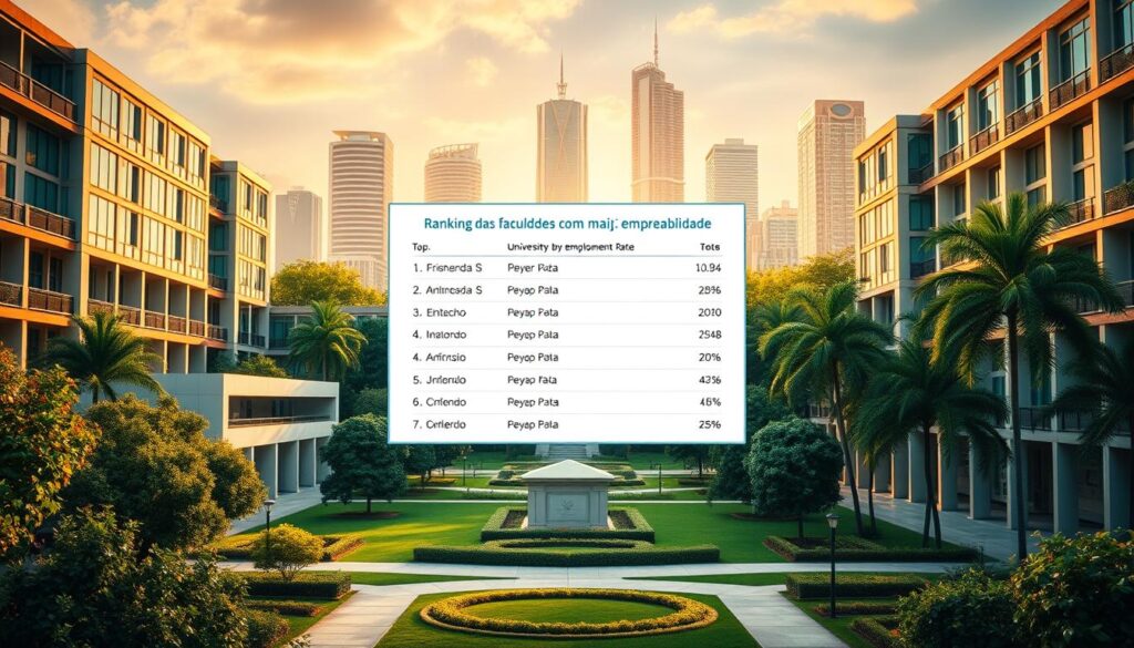 ranking das faculdades com maior empregabilidade