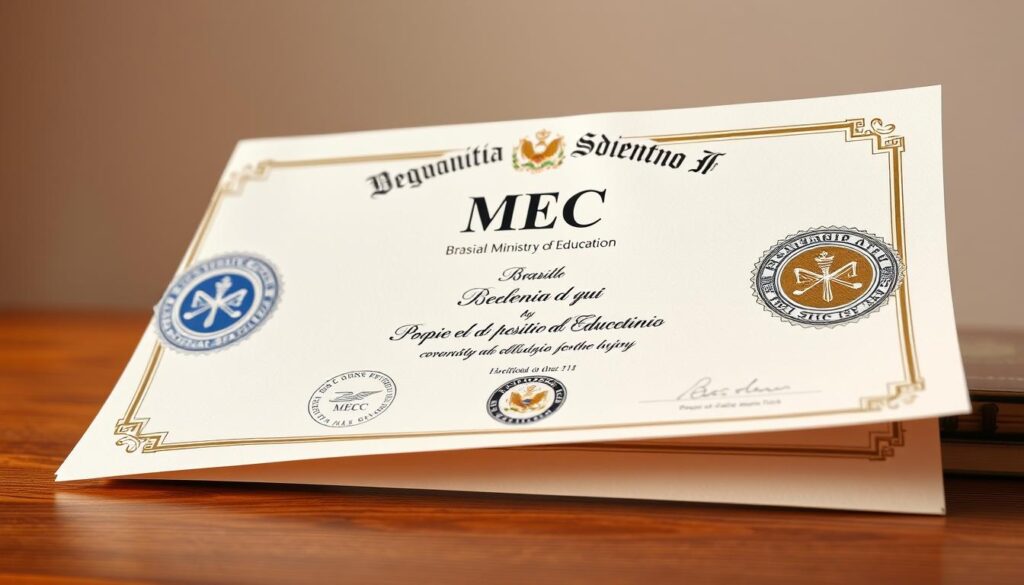 reconhecimento MEC diploma