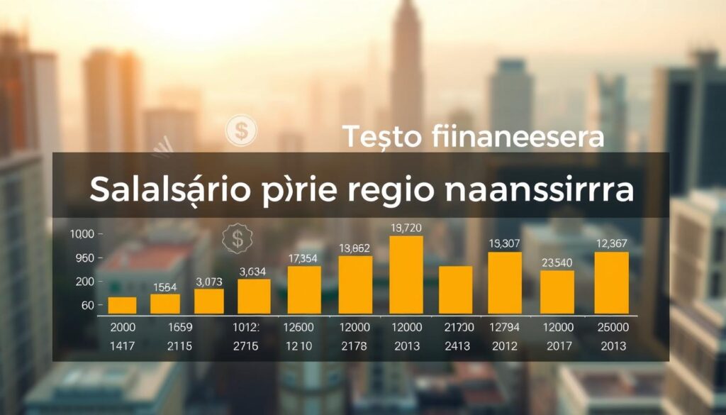salário por região gestão financeira
