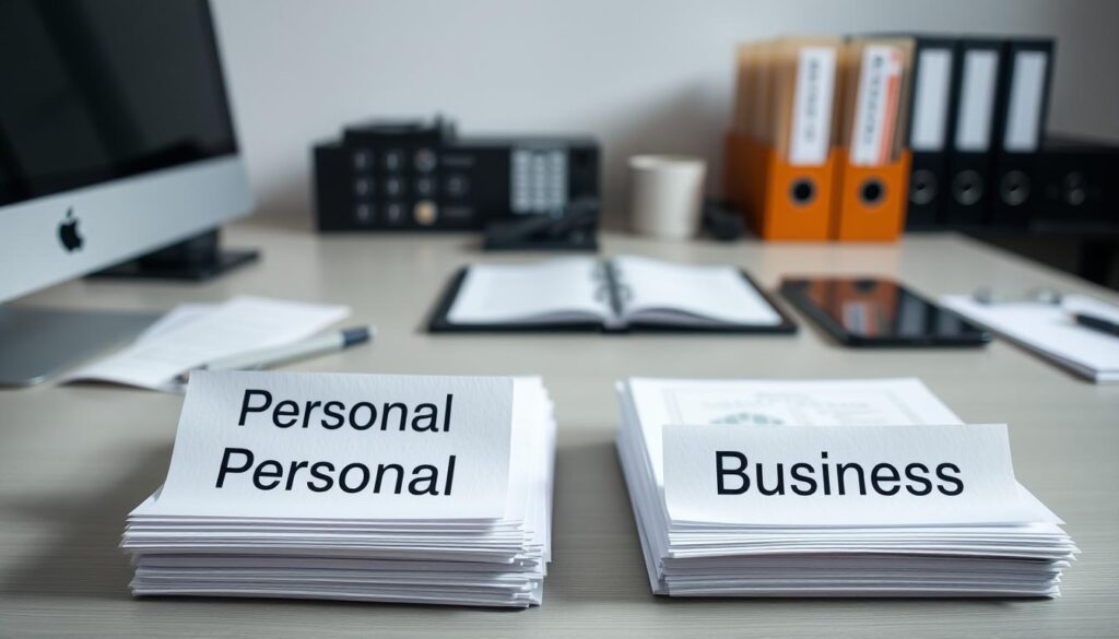 separação de finanças pessoais e empresariais