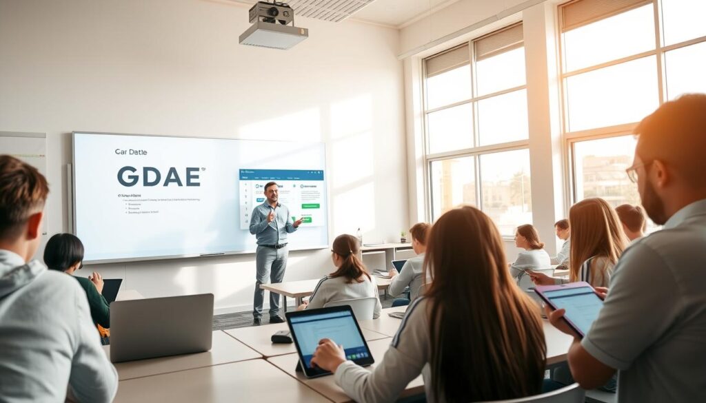 sistema GDAE em escolas