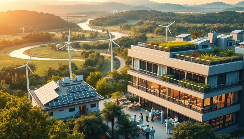 sustentabilidade em instituições de saúde