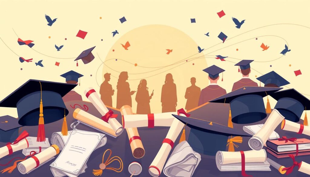 tipos de graduação