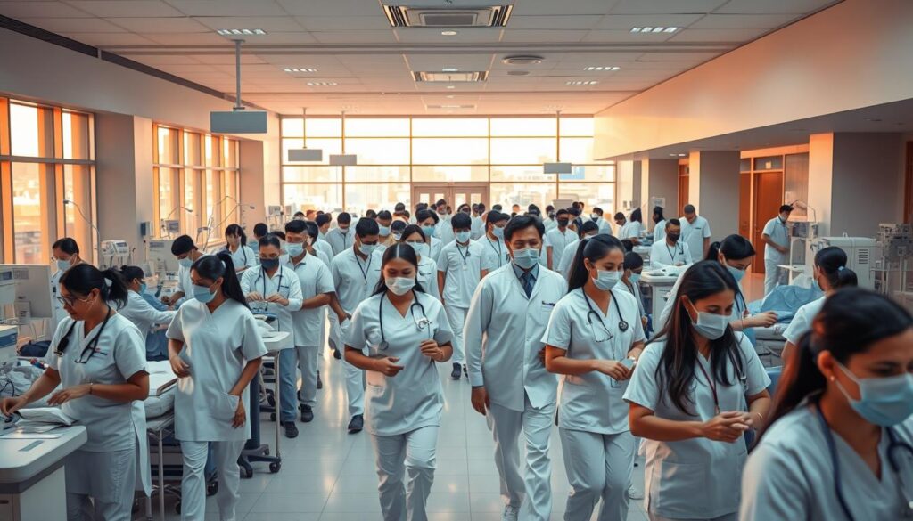 trabalhadores saúde no Brasil