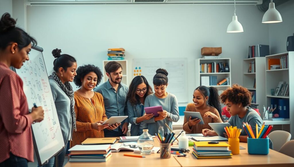 trabalho em equipe na educação