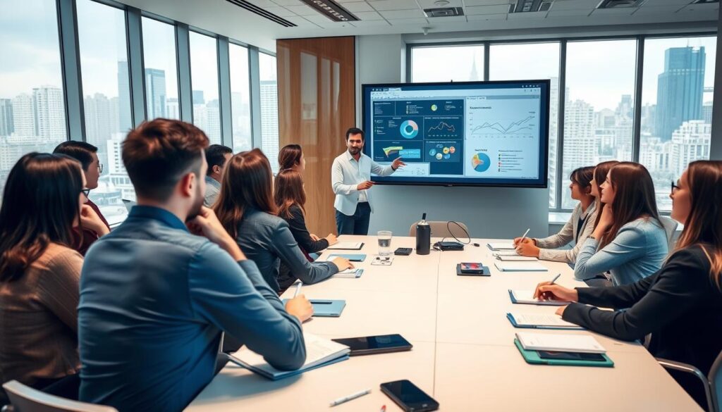 treinamento de equipe para sistemas